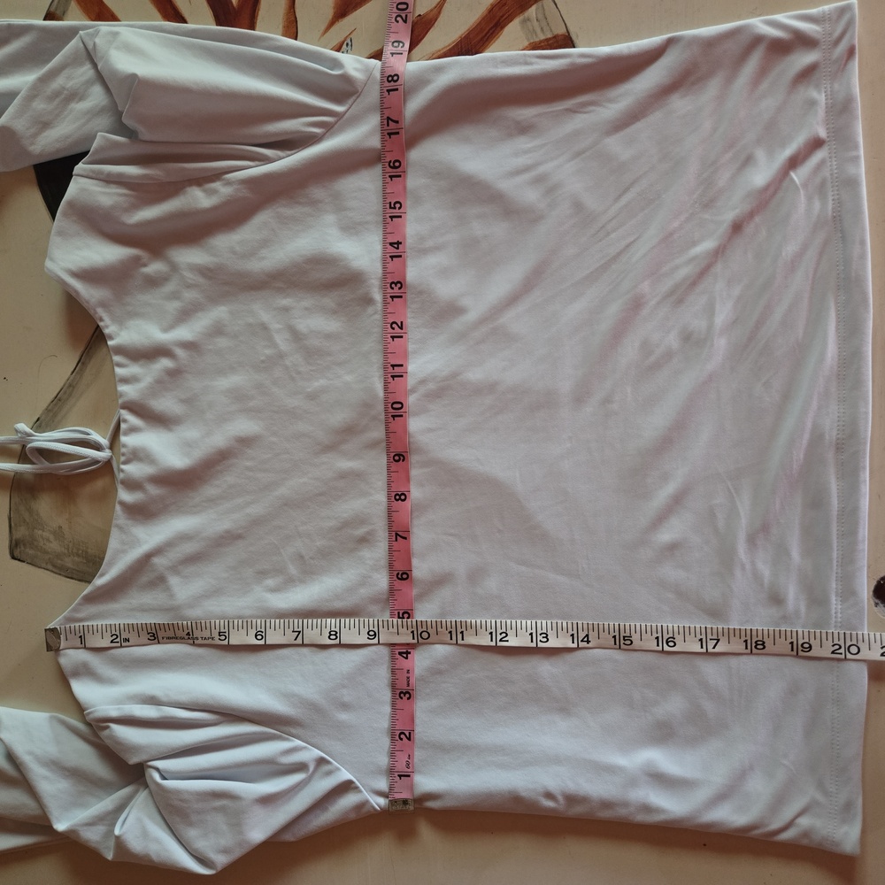 Wild Fable Stretchy Mint Green Open Back Crop Top - Picture 7 of 10